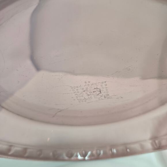 Set of 2 Vintage Pyrex Cranberry Fluted Pie Plates 9.5" – Collectible Bakeware - Picture 2 of 5